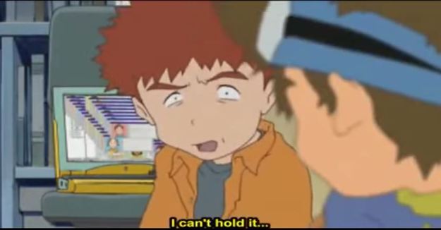 Izzy, Bathroom, Our War Game, Digimon