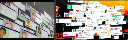 There are also some neat side-by-side comparisons between the two films at the listed article